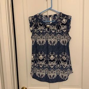 PerSeption Concept size large navy floral